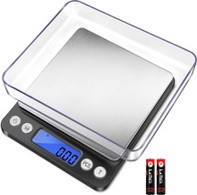 DS-19 500 x 0.01g Digital Pocket Jewelry Scale with Calibration Weight 