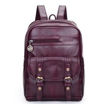 The explosion  hot retro fashion brand handbag Backpack School wind PU leather - $99.99