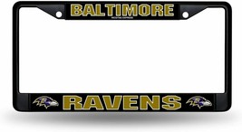 Rico Jacksonville Jaguars Glitter Chrome License Plate Frame