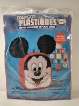 1982 Paragon Mickey Mouse COIN BANK Walt Disney Needlepoint Kit NEW Read... - $29.95