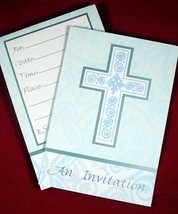 Holy Cross Religious Party Invitations (8) - $1.25