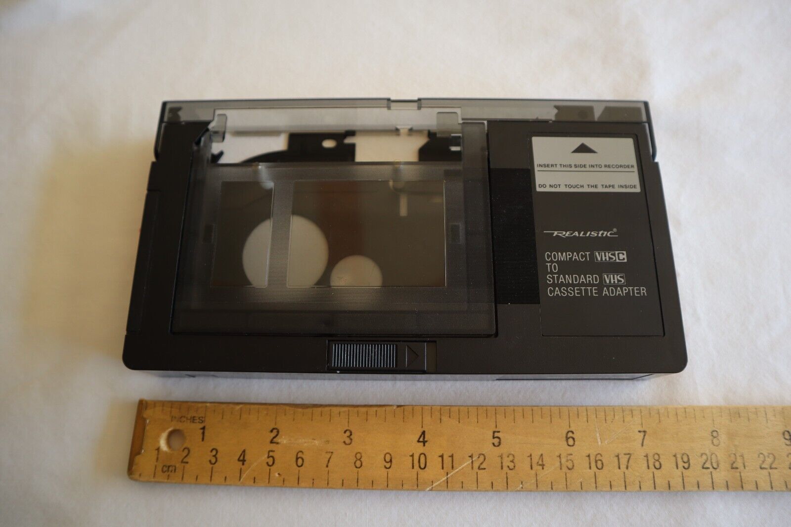 Realistic Motorized VHSC to VHS Cassette Adapter Tested Works T16TA3
