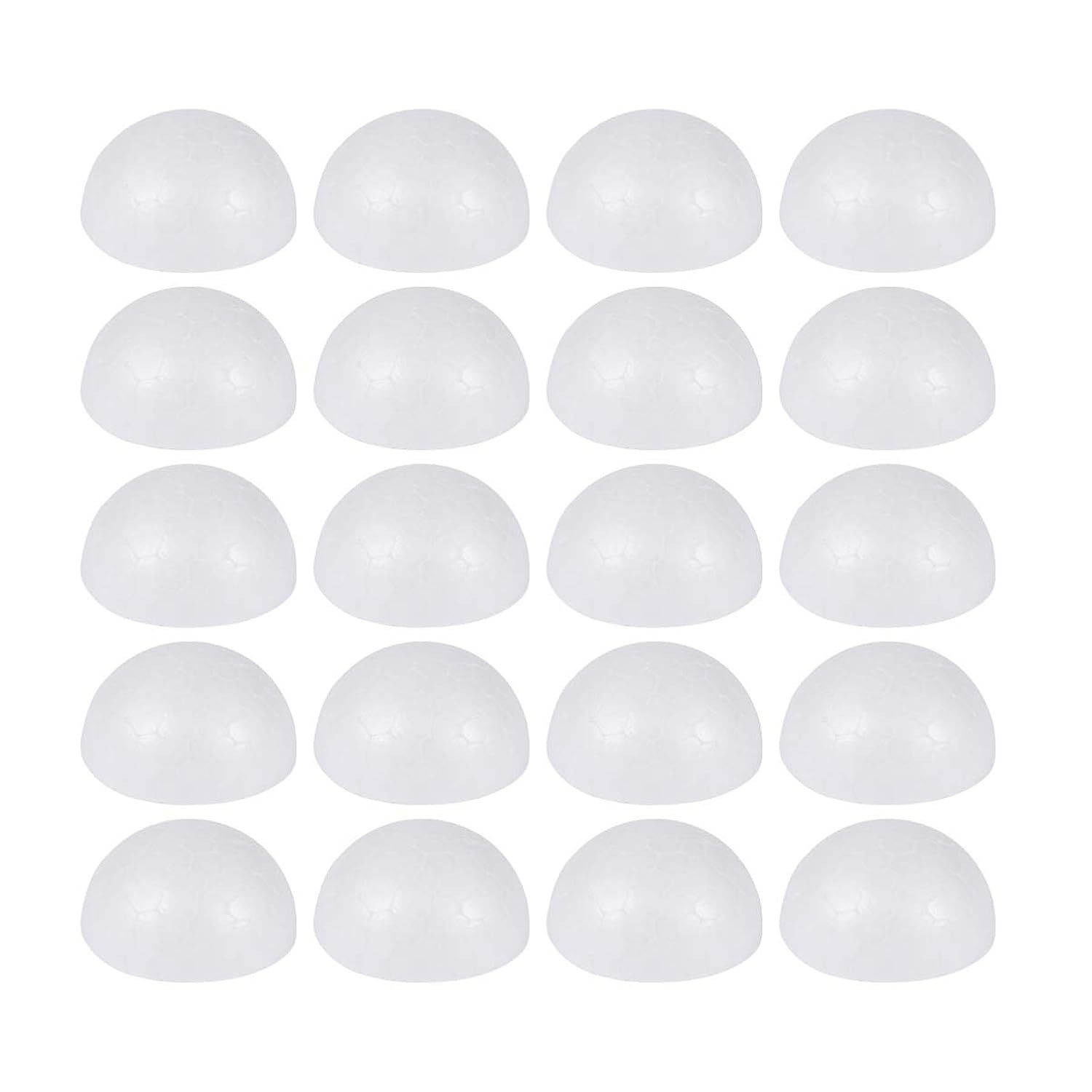 108 PCS 8 Sizes 0.8-3.15 In White Foam BallS Solid Styrofoam Balls for Art&  Crafts