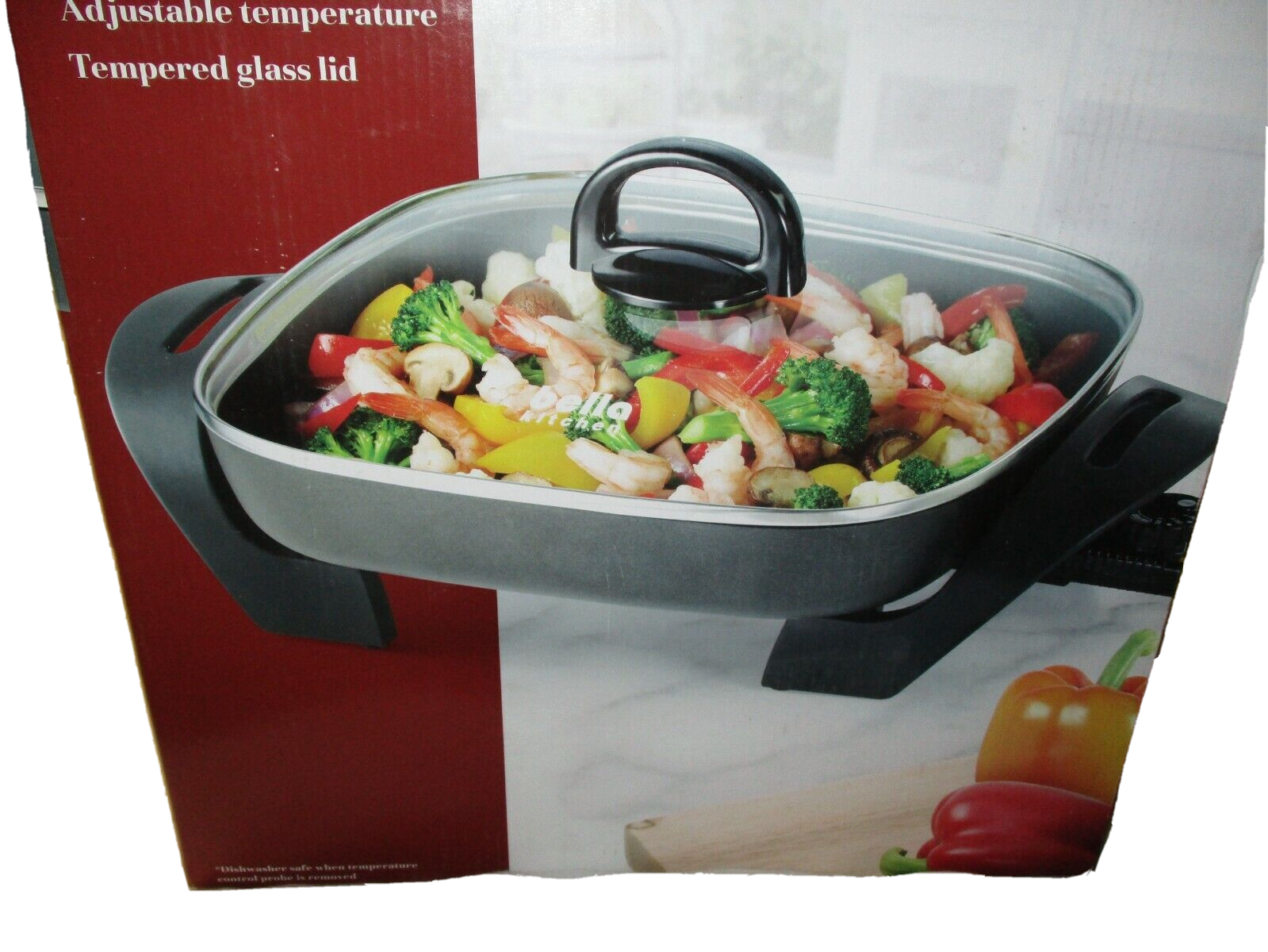 1250W 310-B FARBERWARE 12 Electric Frying Pan Skillet 100 Heat