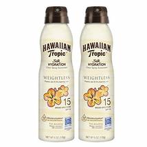 Hawaiian Tropic Weightless Hydration Clear Spray Sunscreen SPF 30, 6oz | Hawaiia image 2