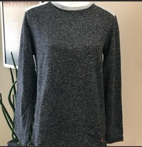 TOMMY BAHAMA Large Grey heather Sweatshirt Fleece Lined Pullover L  Marlin-
s... - $12.60