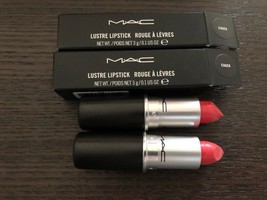 2 X Mac Lustre Lipstick ~ Eager ~ Nib - $16.99