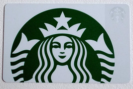 Starbucks Logo New Empty Fillable Gift Card Matte Finish - $0.99