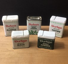 Vintage Durkee's Spice Tins Packaging image 1