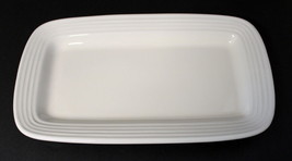 Oneida Culinaria A la Mode Ivory Oblong Bread Tray ~ 13.25" x 7.5" - $52.99