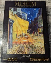 Museum Collection Clementoni 1000pc Van Gogh Cafe Terrace At Night Puzzle - $16.95