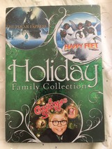 Holiday Family Collection 3 DVD Set Polar Express Happy Feet A Christmas Story - $28.95