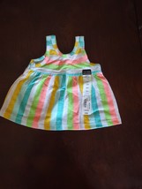 Okie Dokie Size 3 Months Girls Striped Tank Top - $9.90