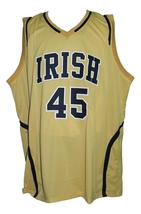 Jack Cooley #45 College Basketball Jersey Sewn Gold Any Size image 1
