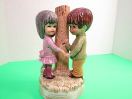 Vintage Gorham 1973 Moppets Fran Mar Boy Girl Love Figurine Love Story V... - $19.99
