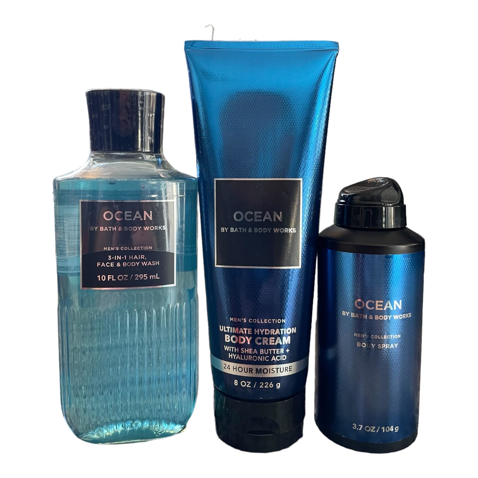 Bath & Body Works COFFEE & WHISKEY Shower Gel Body Cream & Cologne Mist Gift  Set