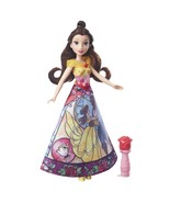 Disney Princess Belle&#39;s Magical Story Skirt Doll in Fuchsia/Yellow by Ha... - $28.70