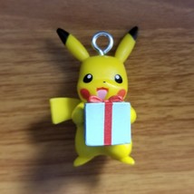 Pokemon Battle Pikachu with Present 1.75" Christmas Ornament