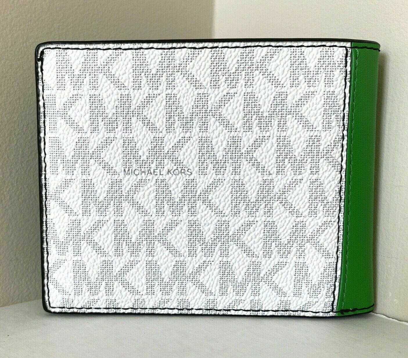 Michael Kors Men's Cooper Leather Slim Billfold Wallet NWT