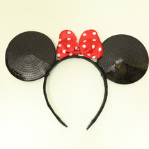 Disney World Minnie Mouse Ears Headband Costume Dress Up - $7.79