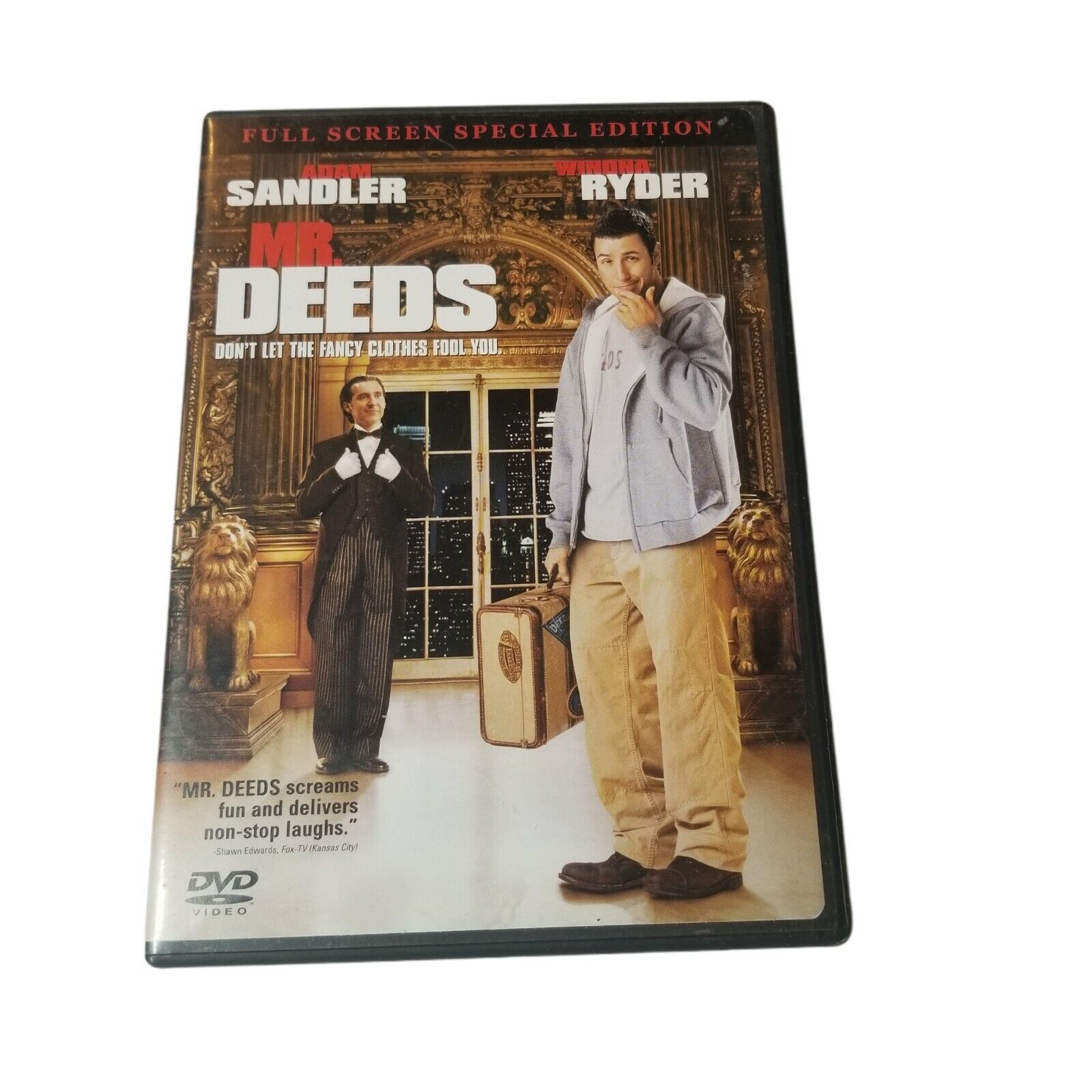 Mr. Deeds DVD Special Edition Widescreen Adam Sandler Comedy Movie ...