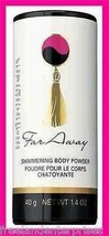 Womens Fragrance Set FAR AWAY Shimmering Body Powder Talc ~NEW~ (Quantity of 2) - $39.69