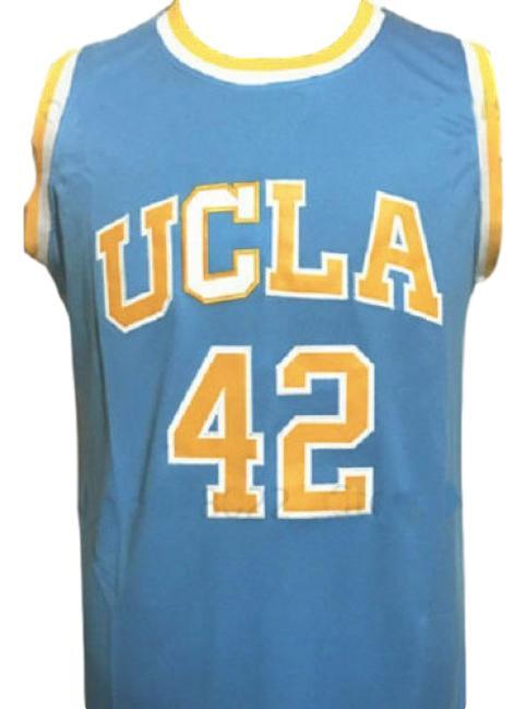 Kevin love  42 college basketball jersey blue   1