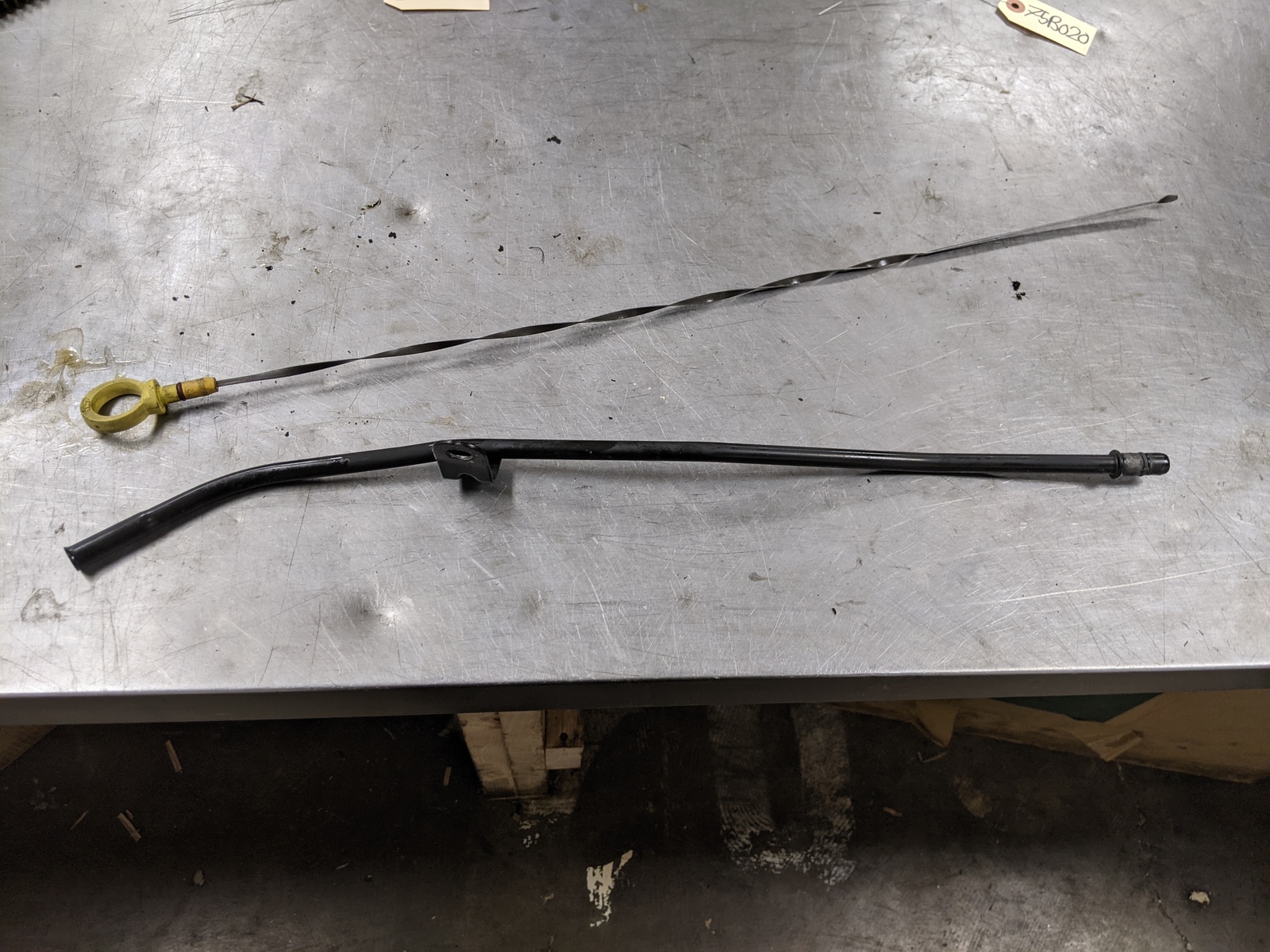 Engine Oil Dipstick With Tube From 2015 Chrysler 200 3.6 Oil Drain