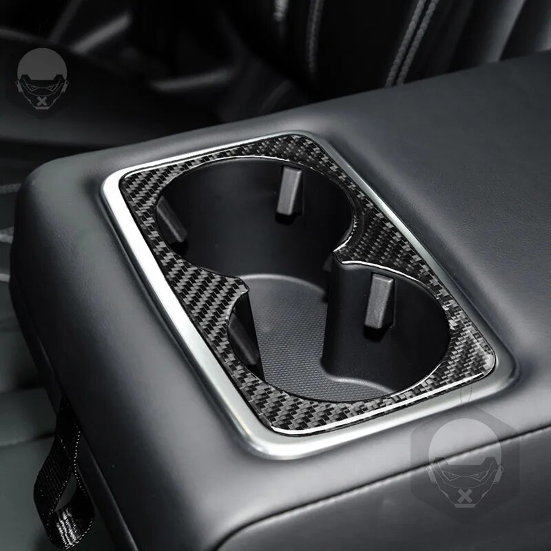 For Mach-E Mach E 2021 2022 Rear Water Cupholder Cover Trim Decoration ...