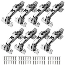 165 Degree Cabinet Hinges, Kamtop 8 Pack Full Overlay Kitchen Cupboard H... - $23.32