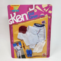 Vintage 1991 Mattel Barbie Ken Cool Career Baseball Fashions Outfit # 2950 New - $36.47