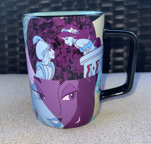 Disney Parks Blue Genie from Aladdin Face Ceramic Mug Cup: Coffee  Cups & Mugs