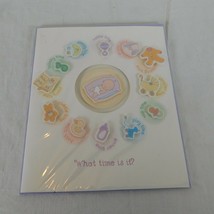 Paper Magic Group New Baby Greeting Card What Time Is It? Bath Play Nap ... - $4.00