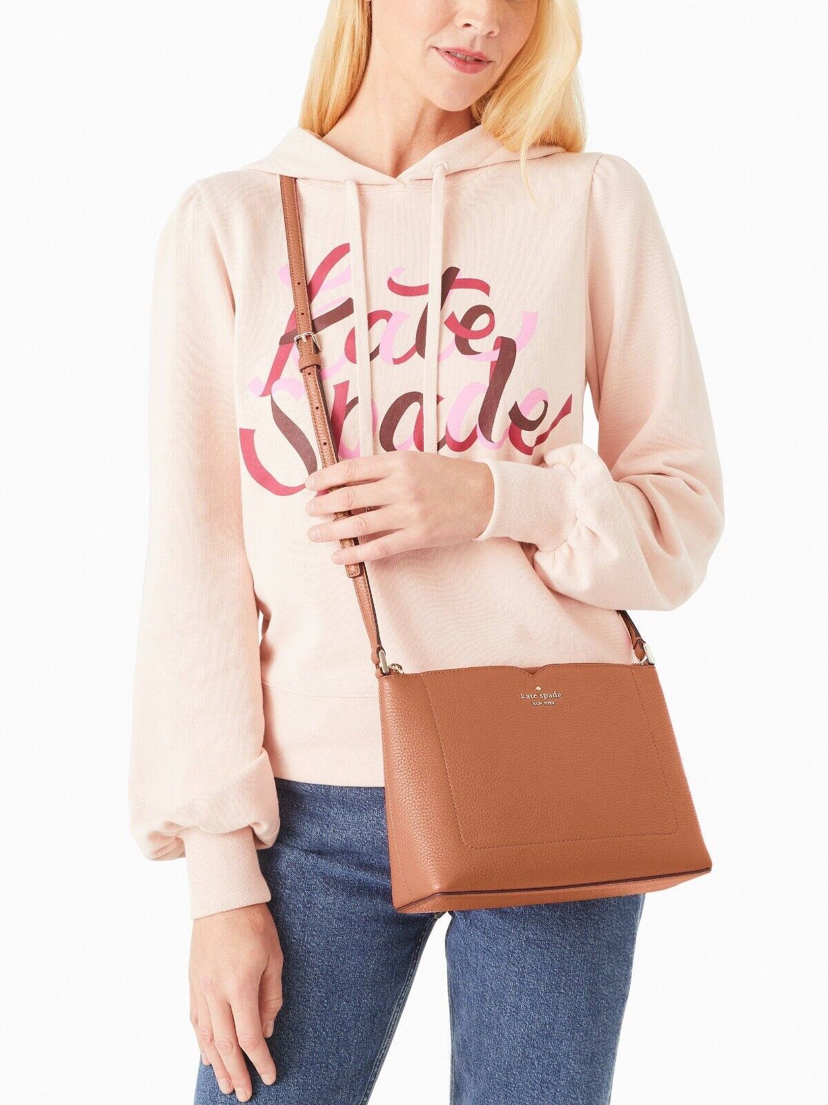 Kate Spade Rosie Small Crossbody Bag in Festive Pink wkr00630