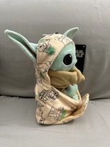 Disney Parks Star Wars Baby Grogu in a Hoodie Pouch Blanket Plush Doll NEW image 5