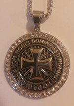 Knights Templar Medallion Necklace image 2