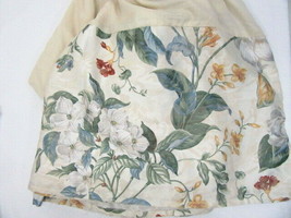 Garden Images Magnolia Floral Damask Tailored Full/Double Bed-Skirt - $35.00