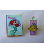 Disney Trading Pins 157011 Princesses Book &amp; Bookmark Set - Ariel - $28.03
