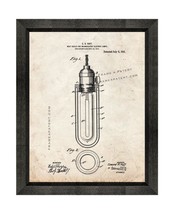 Heat-shield For Incandescent Electric Lamps Patent Print Old Look with Beveled W - $24.95+