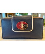 Kate Spade Hampton Road Turnlock Stacy Wallet Midnight Navy WLRU1599 - $59.00
