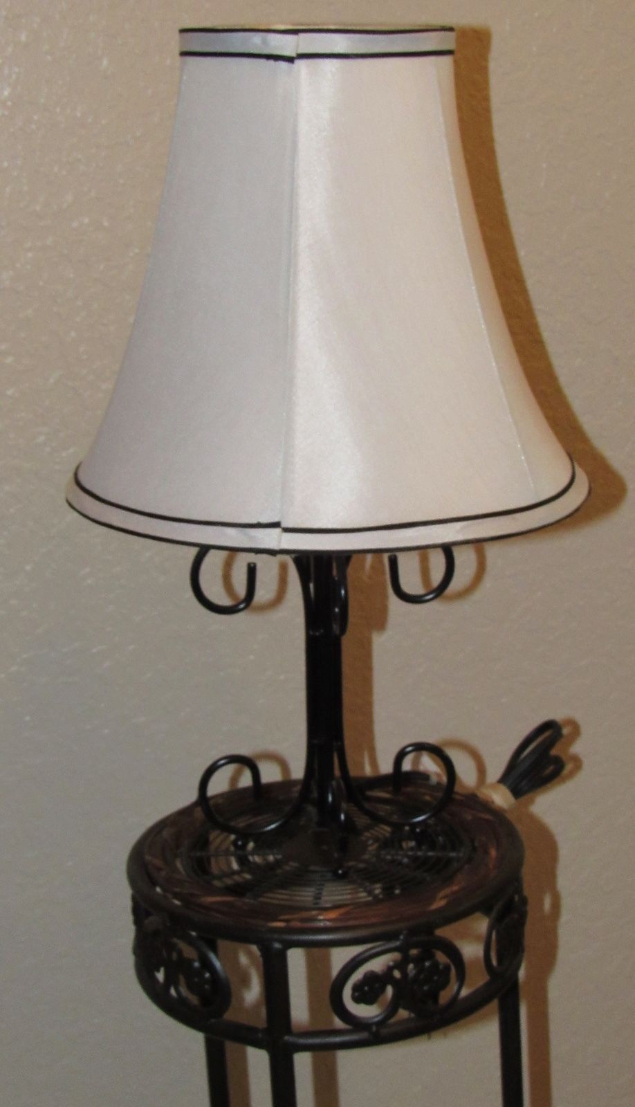 Intertek 16" Black Metal Table Or Desk Lamp Including Lamp Shade Lamps