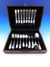 Colonial Fiddle by Watson Sterling Silver Flatware Service for 8 Set 42 pieces - $2,470.05