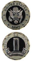 Us Seller - New Us Army 1ST Lieutenant O-2 Rank Military Challenge Coin Silver - $9.95