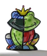 Romero Britto Retired Mini Frog - Prince Charming 3D Figurine #331382 Re... - $69.29