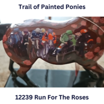 Painted Ponies #12239 Run For The Roses Exclusive Retired 2007 With Original Box image 4