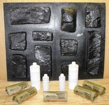 #OKL-43K Limestone Veneer Supply Kit +43 Molds Make Limestone 100s Veneer Rocks  image 1