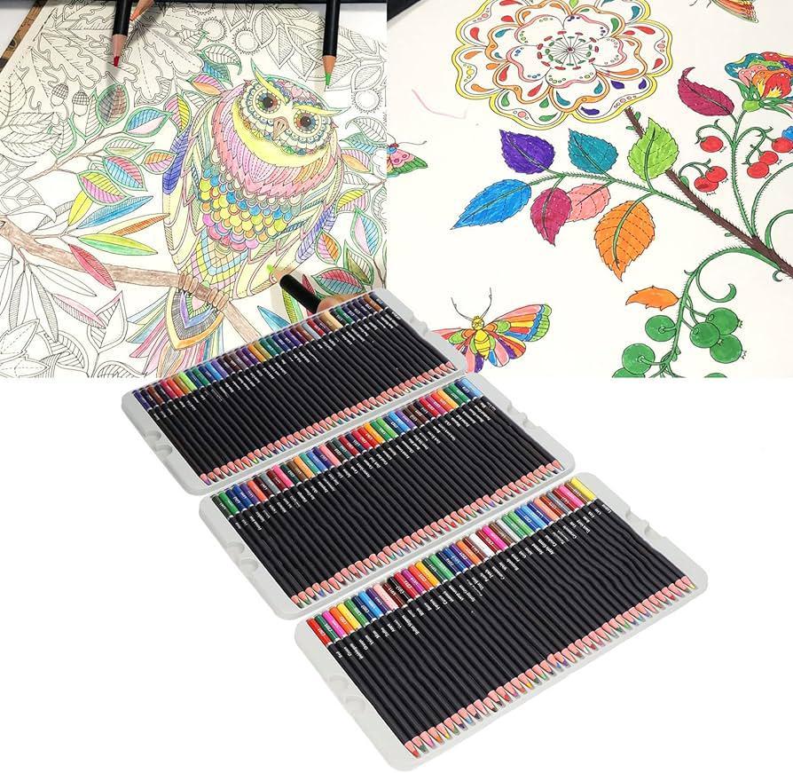 120 Coloring Pencils Set, Colored Pencils Set for Adult Soft Art