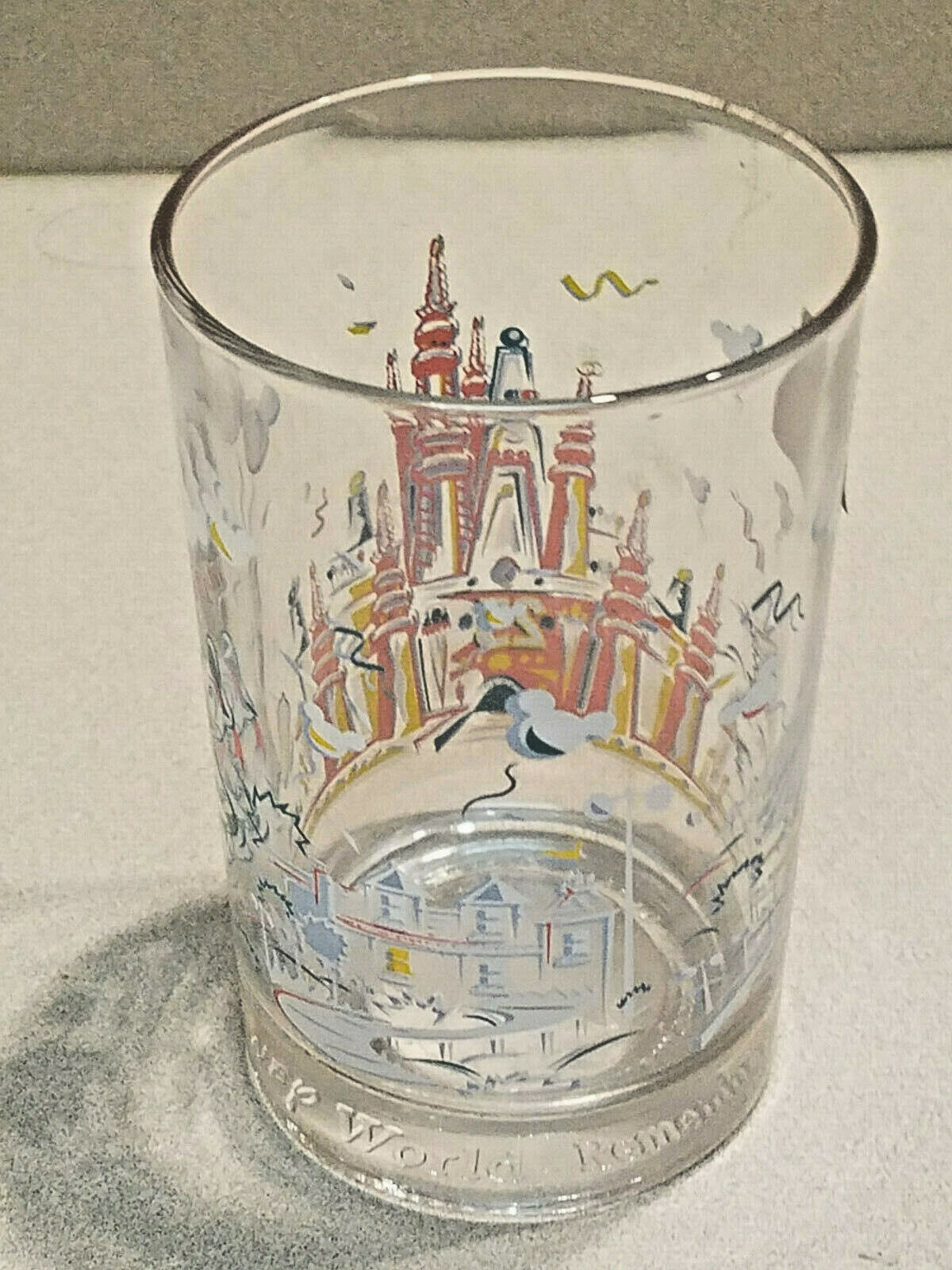 Disney 100 Years of Magic Anniversary McDonald Glass Cup Share A Dream Come  True