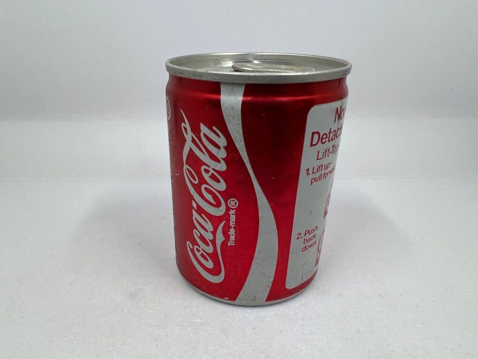 Primary image for Coca-Cola 8oz Non-Detachable Lift-Top Can Vintage