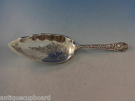Cluny by Gorham Sterling Silver Fish Server Bright Cut Blade 11 1/2" C1890'S - $800.91